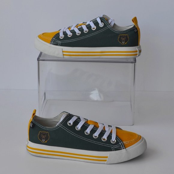 Skicks Shoes - Baylor Bears University SKICKS Canvas Low Top - Women's 7 - Youth 5